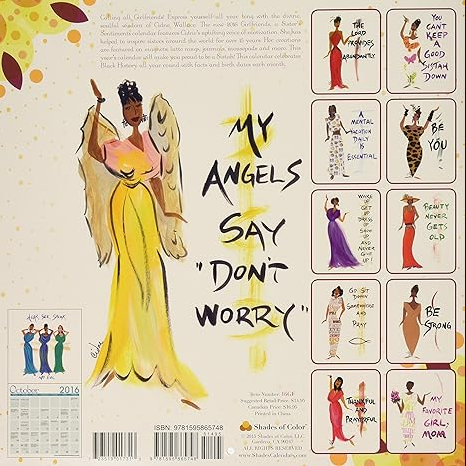 2016 Girlfriends Calendar By Cindi Wallace back