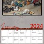2024 "The Art of Annie Lee" Wall Calendar by Annie Lee