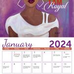 2024 "I AM" Wall Calendar by Sylvia "GBaby" Phillips