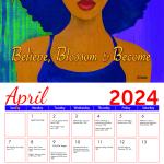 2024 "I AM" Wall Calendar by Sylvia "GBaby" Phillips