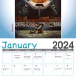 2024 "Shades of Color Kids" Wall Calendar by Frank Morrison