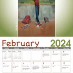 2024 "Shades of Color Kids" Wall Calendar by Frank Morrison