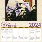 2024 "The LaShun Beal Collection" Wall Calendar