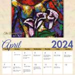 2024 "The LaShun Beal Collection" Wall Calendar