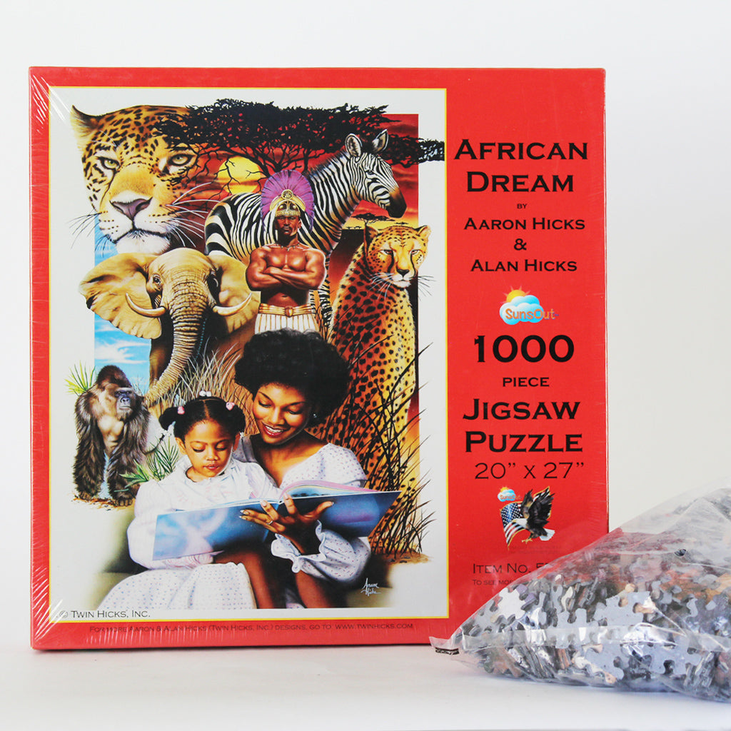 African Dream Puzzle Aaron and Alan Hicks