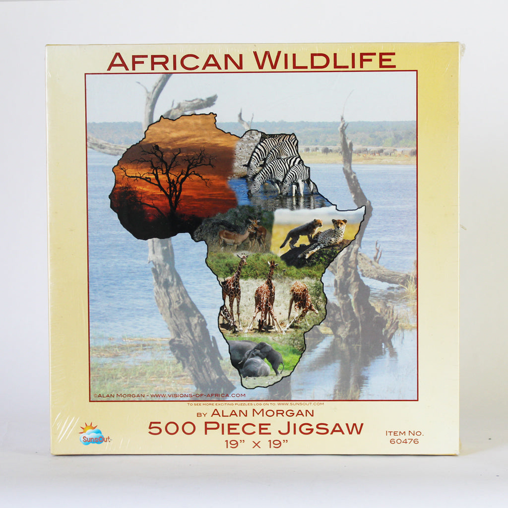 African Wildlife Puzzle Alan Morgan