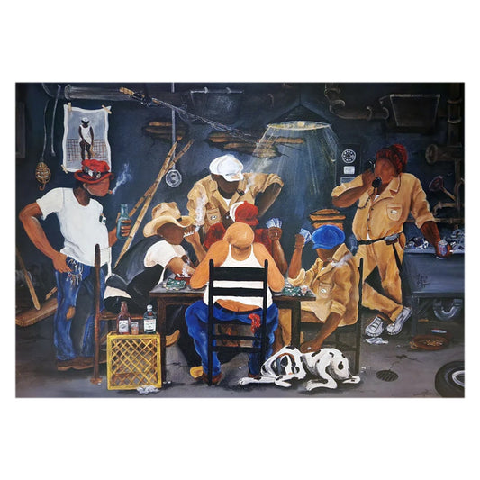 Al Ain't Here by Annie Lee Art Print