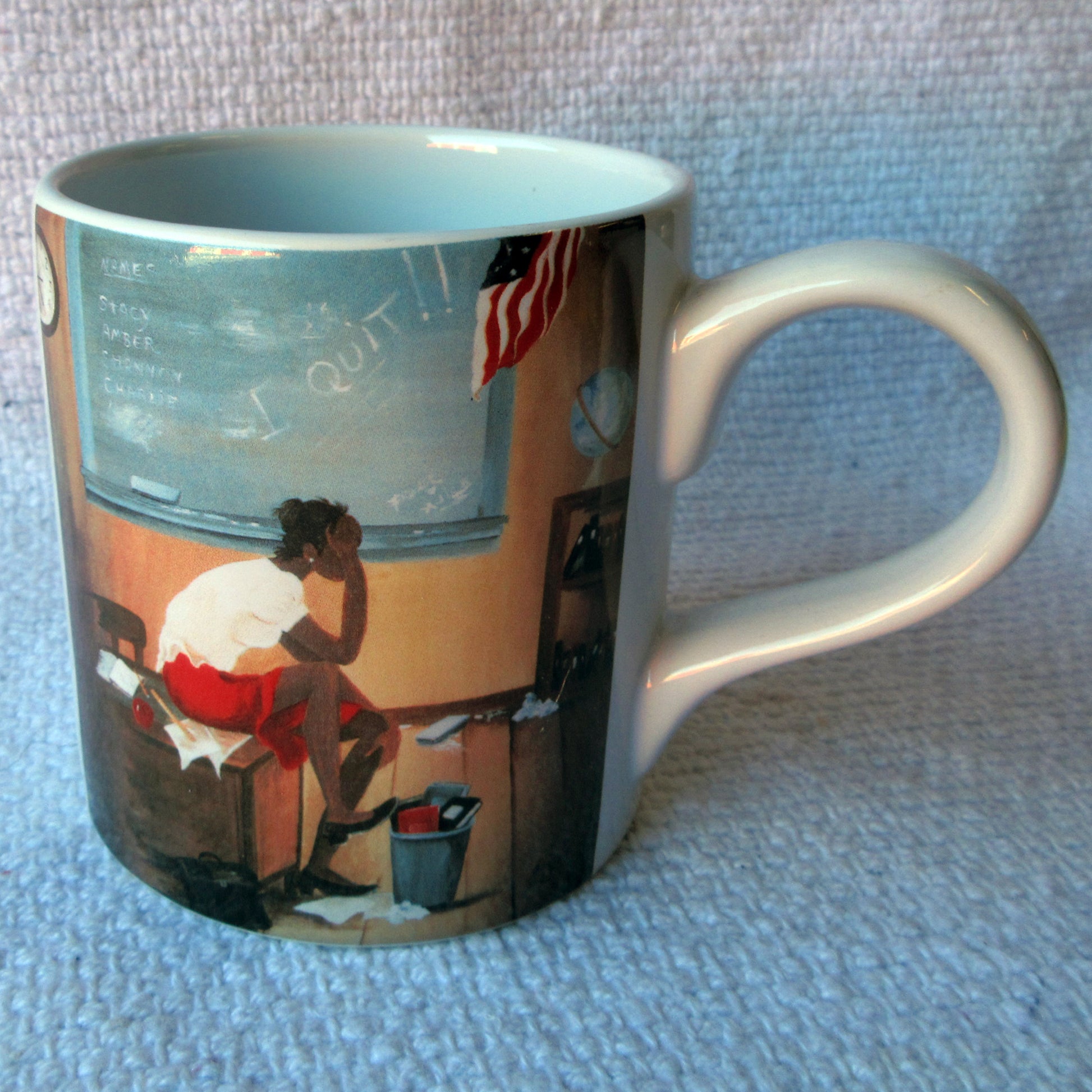 5th Grade Substitute Coffee Mug Annie Lee side
