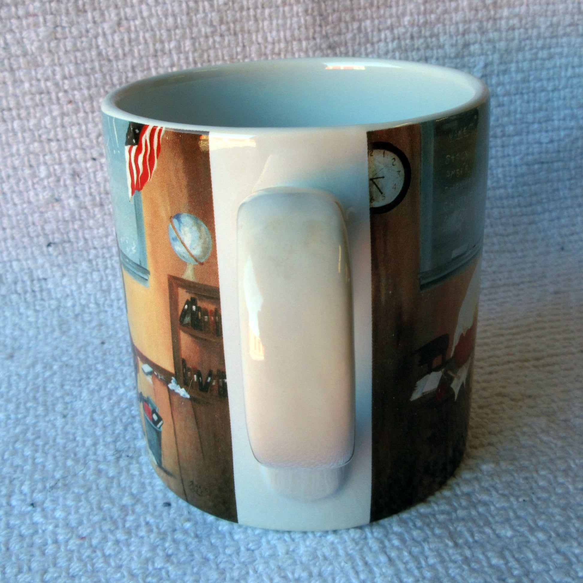 5th Grade Substitute Coffee Mug Annie Lee handle