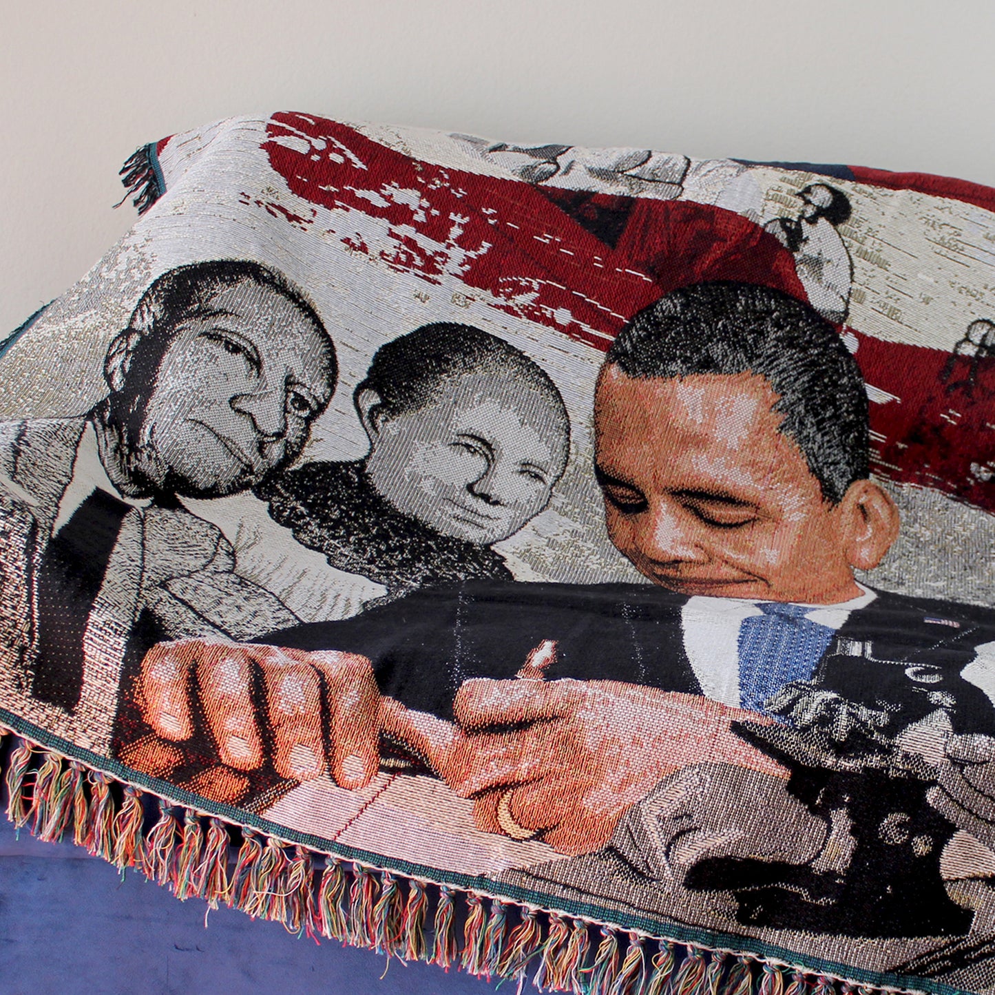 Black History Throw Blanket