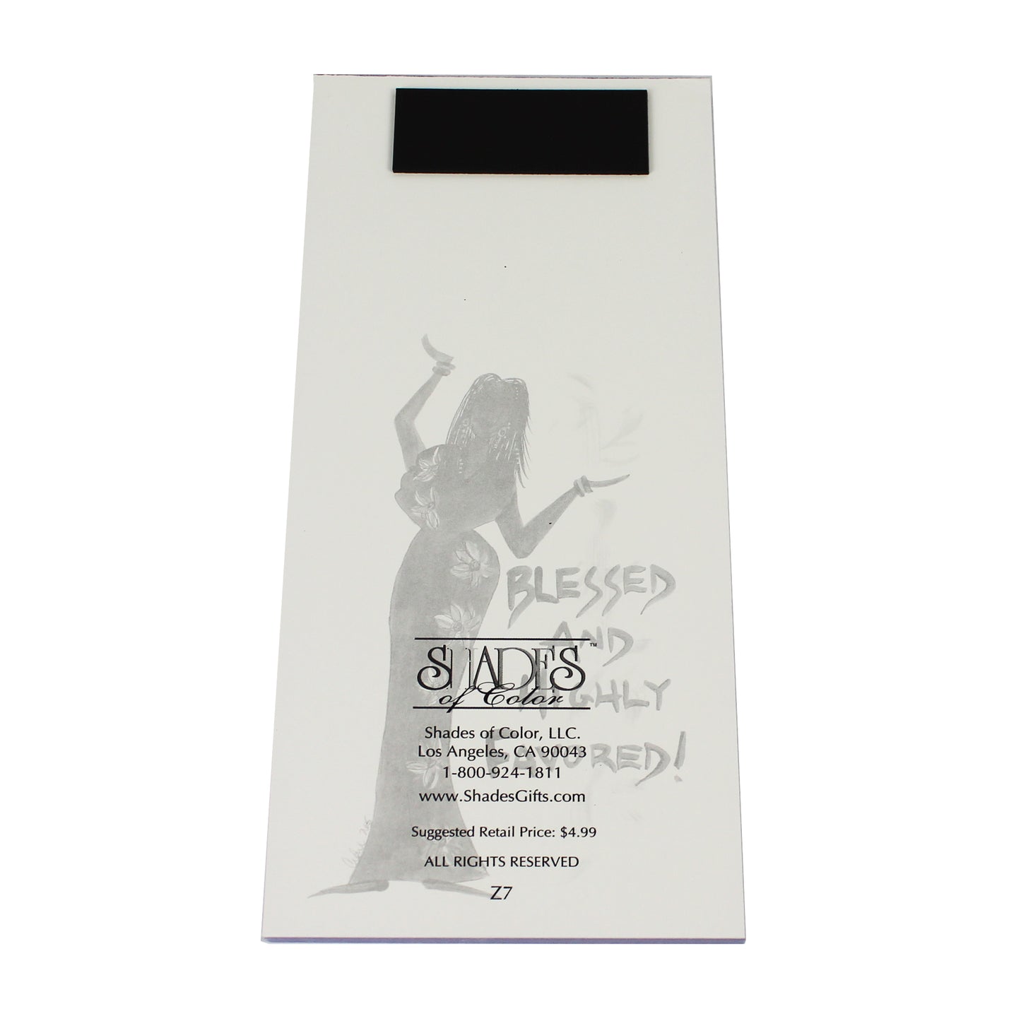 Blessed And Highly Favored Magnetic Note Pad