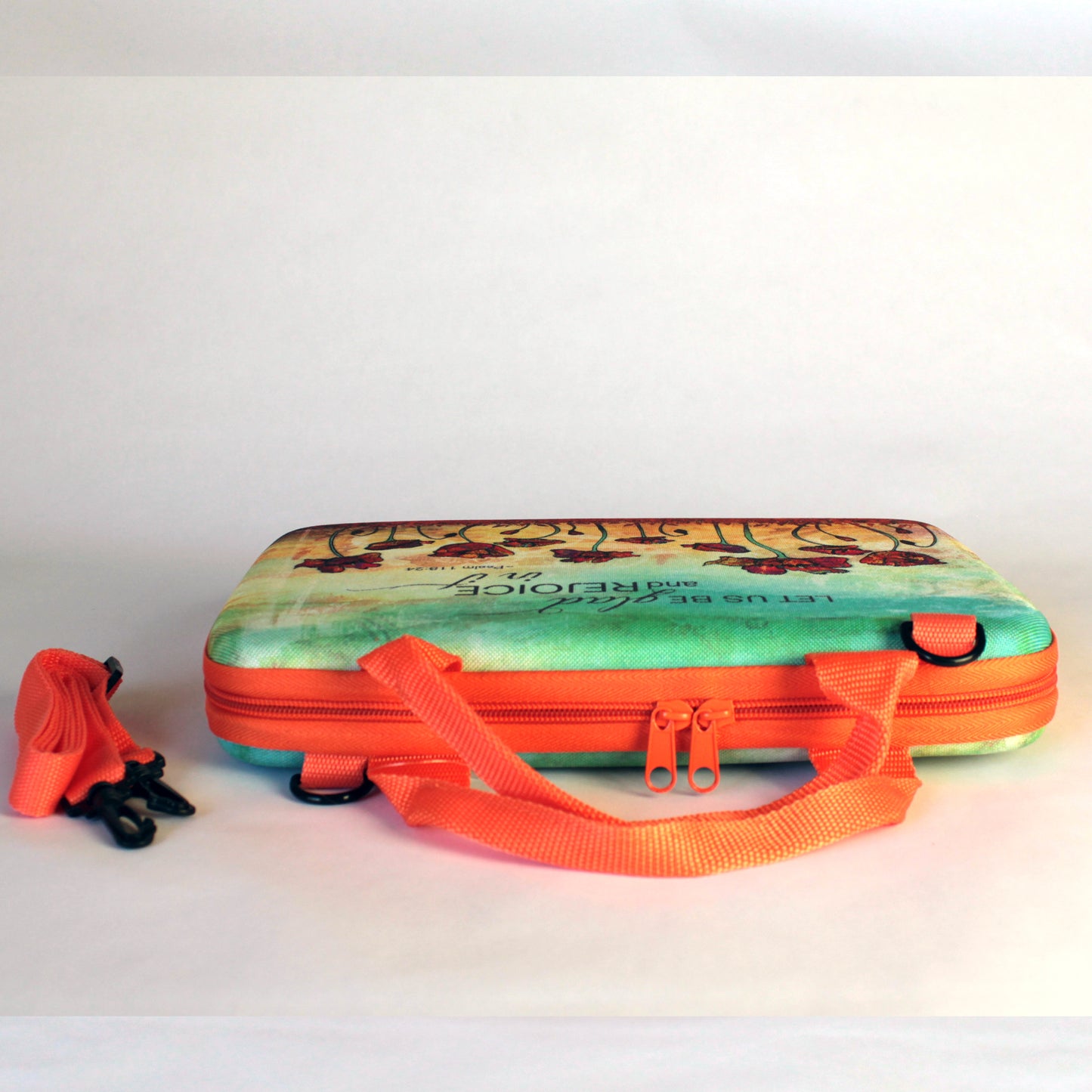 This Is The Day Hard Shell Bible Cover and Carrier zipper