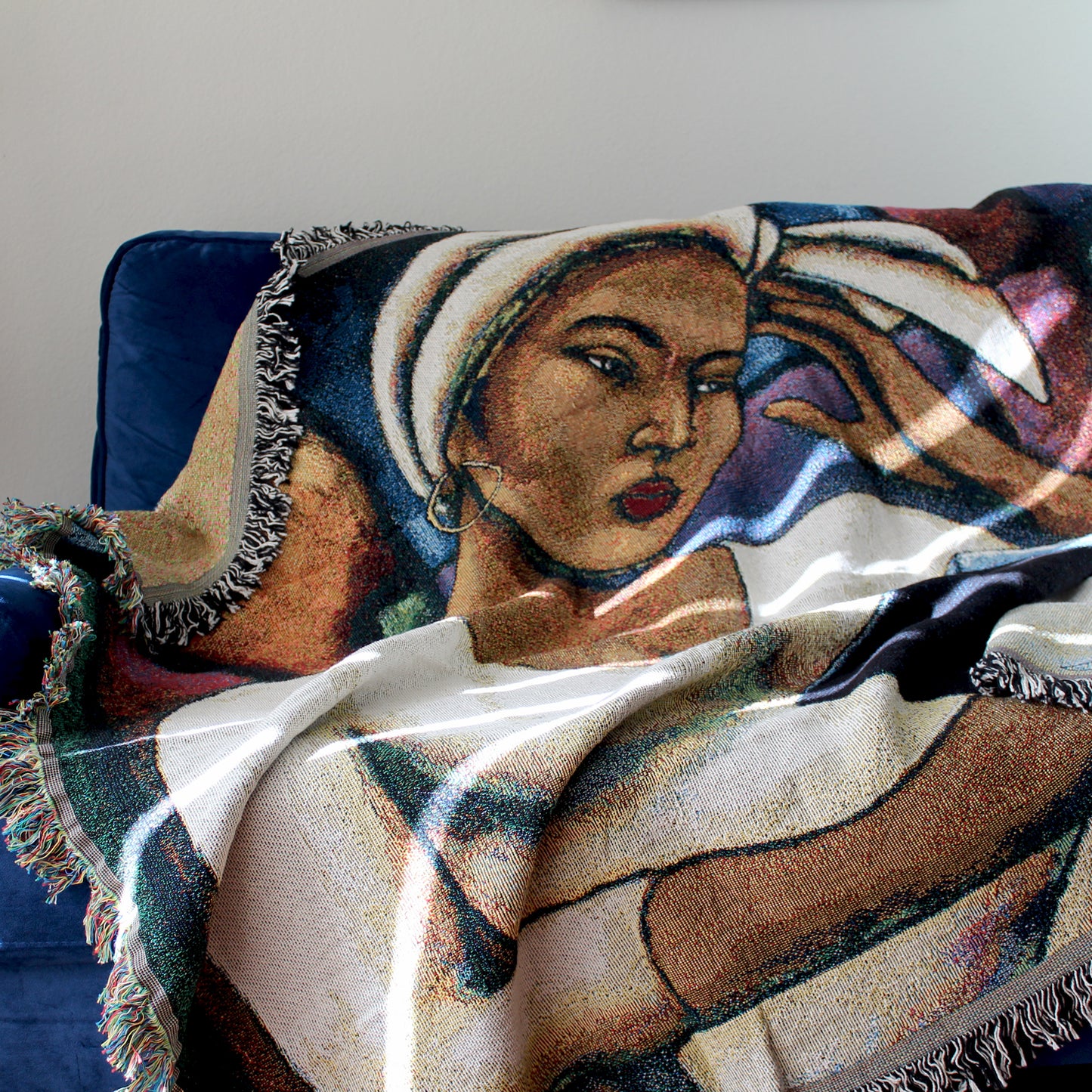 Deep In Thought Blanket Throw