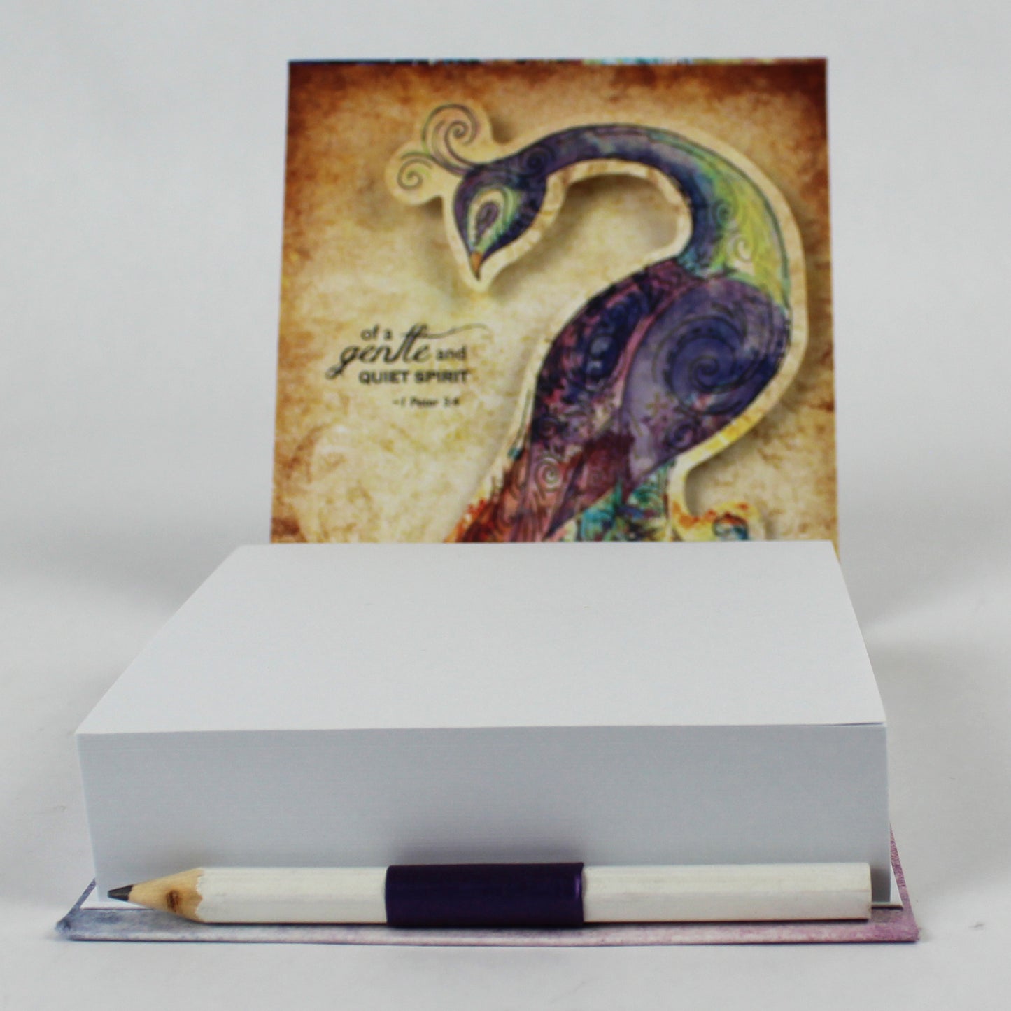 Embrace The Unfading Beauty Pop-Up Note Cube