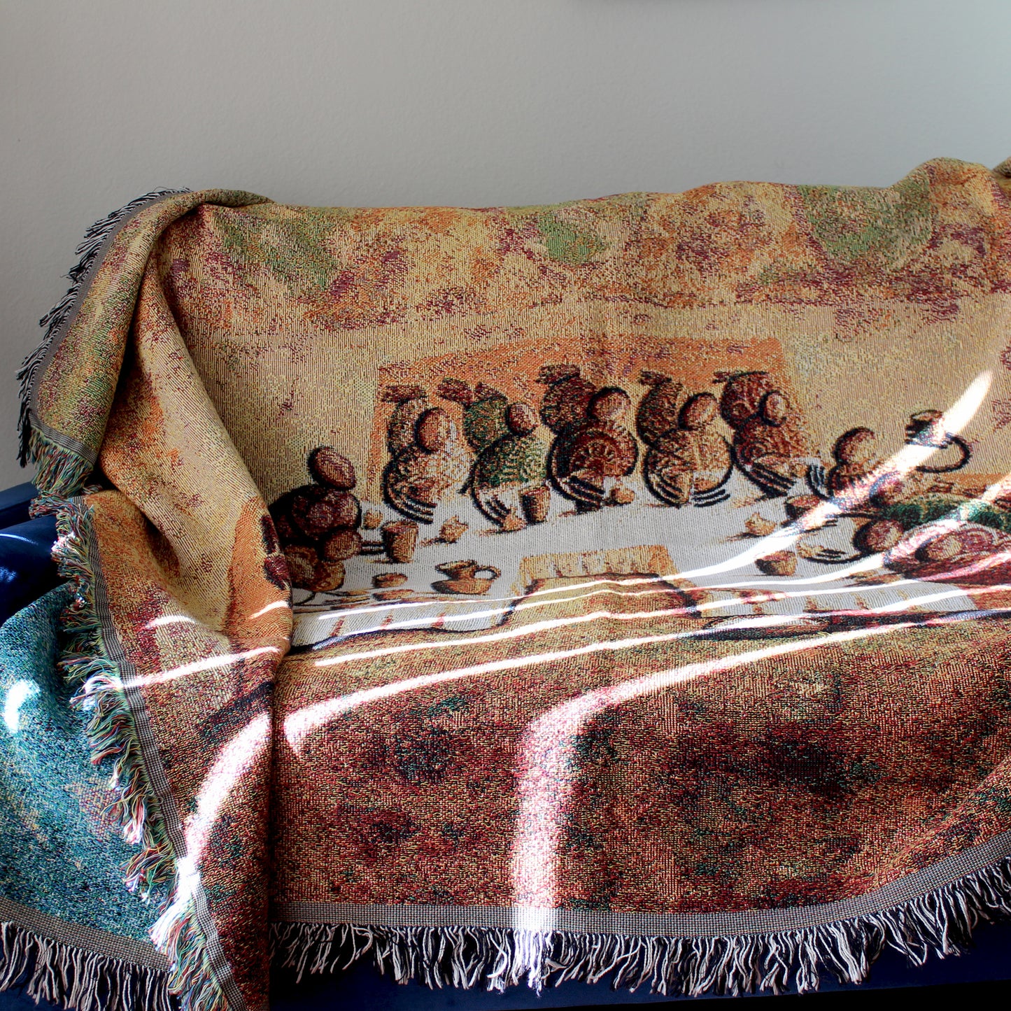 The Lord's Last Supper Throw Blanket