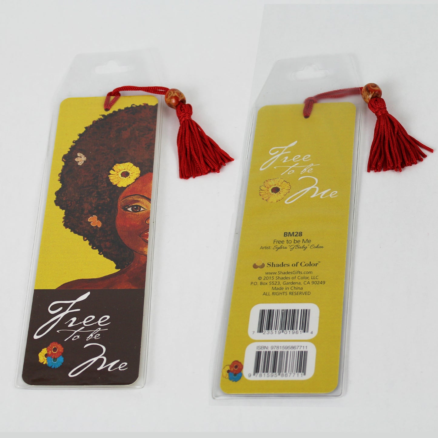 Free To Be Me Bookmark