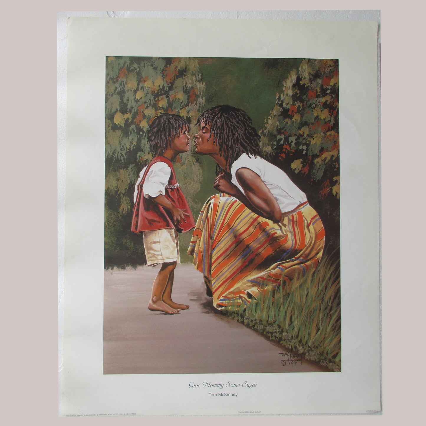Give Mommy Some Sugar Unframed Print Tom McKinney