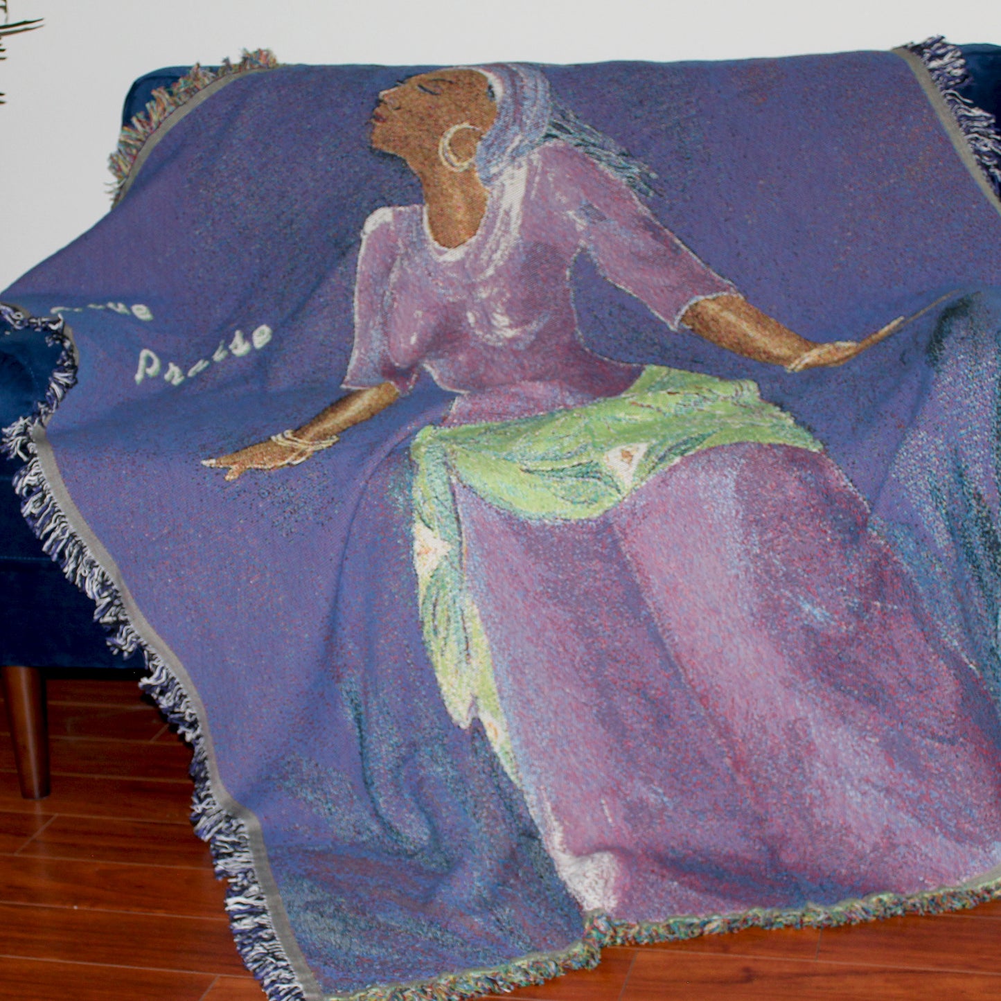 Give Praise Throw Blanket