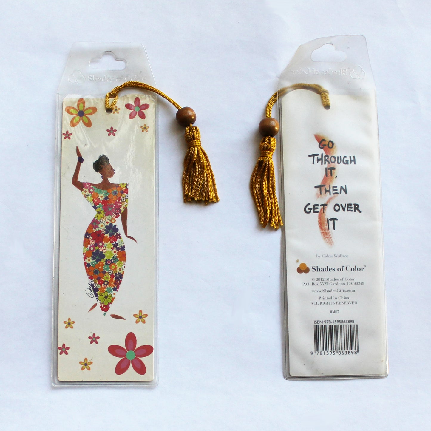 Go Through It Then Get Over It Bookmark