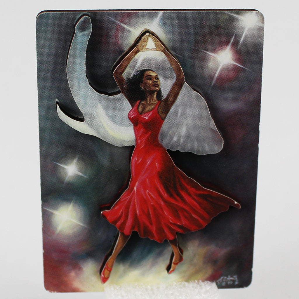 Grace and Empowerment Delta 3D Die-Cut Magnet A.C. Smith