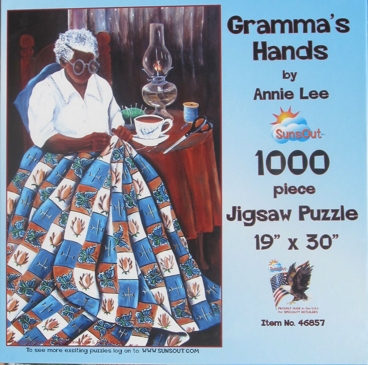 Grandma's Hands Puzzle Annie Lee