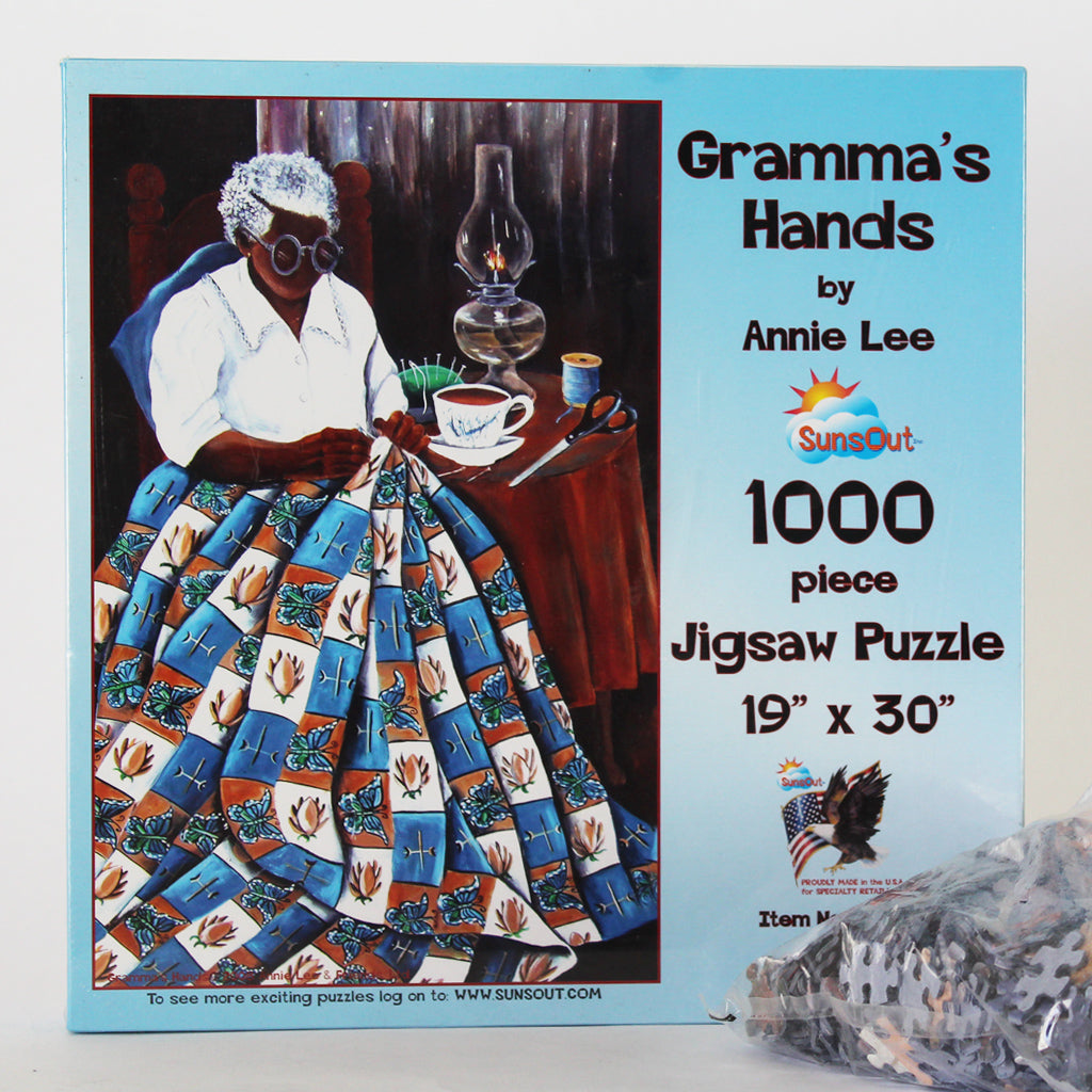Grandma's Hands Puzzle Annie Lee