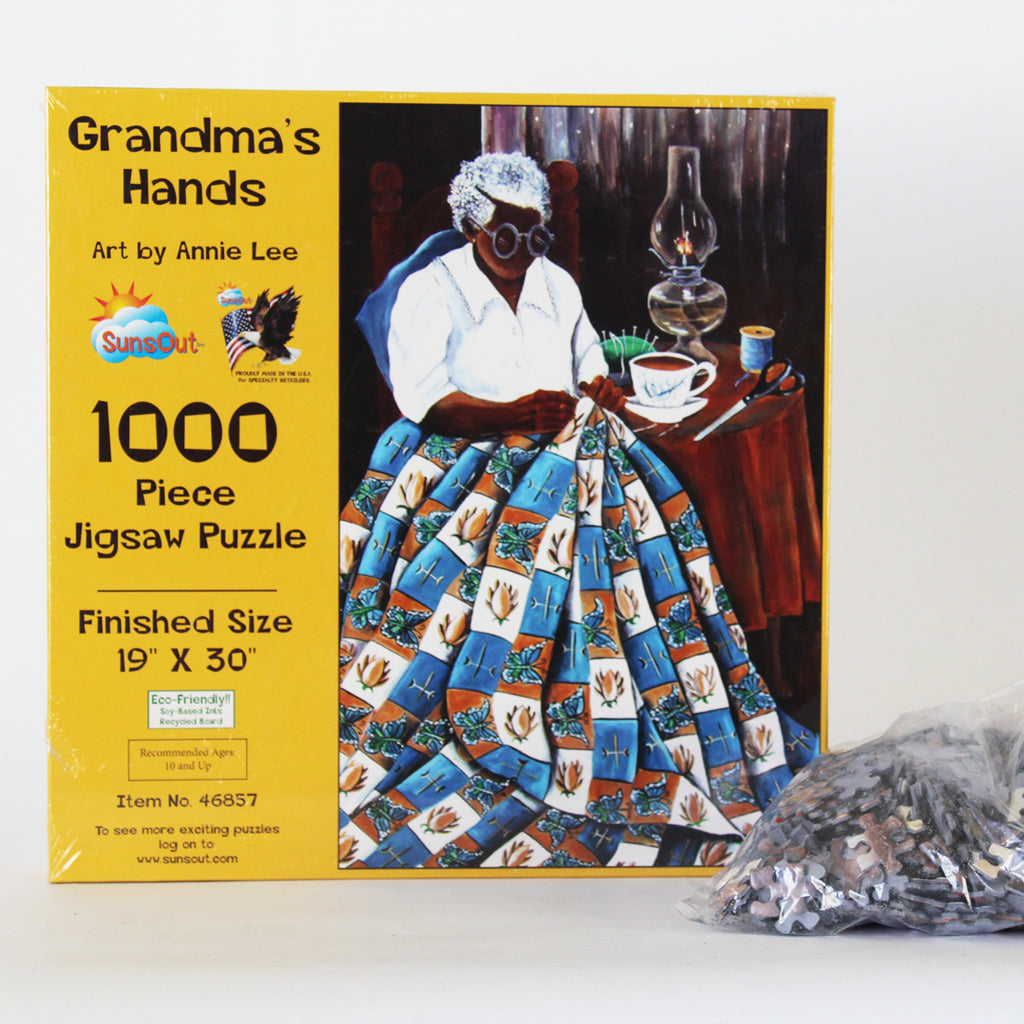 Grandma's Hands Puzzle Annie Lee