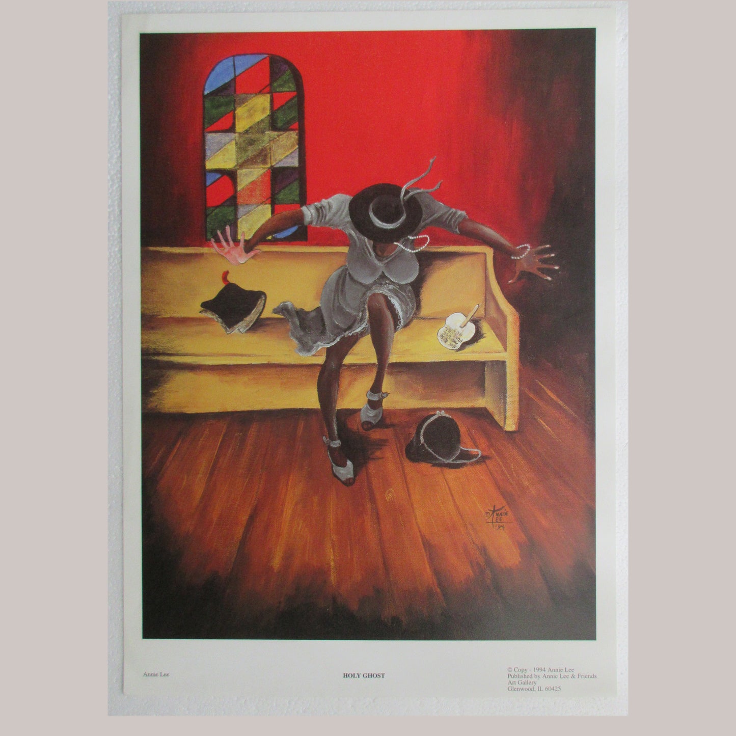 Holy Ghost Unframed Art Print Annie Lee