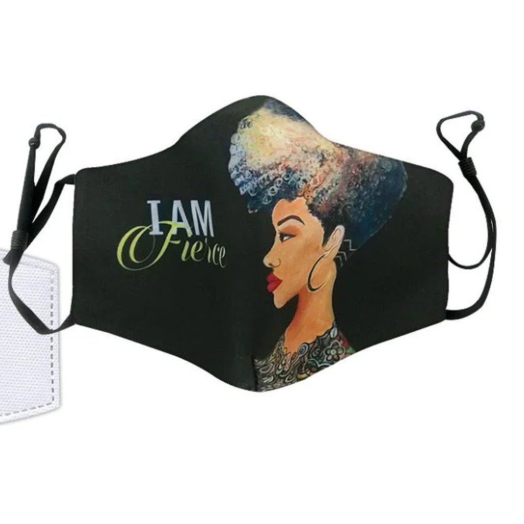 I Am Fierce Face Masks (Set of 2)
