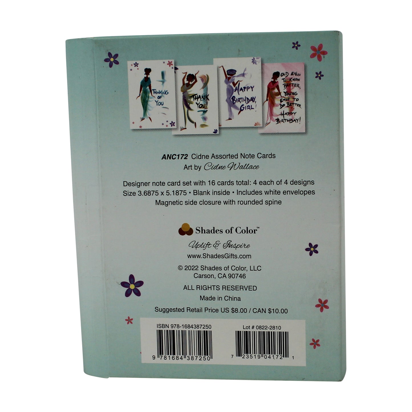 Assorted Note Cards Box by Cidne Wallace