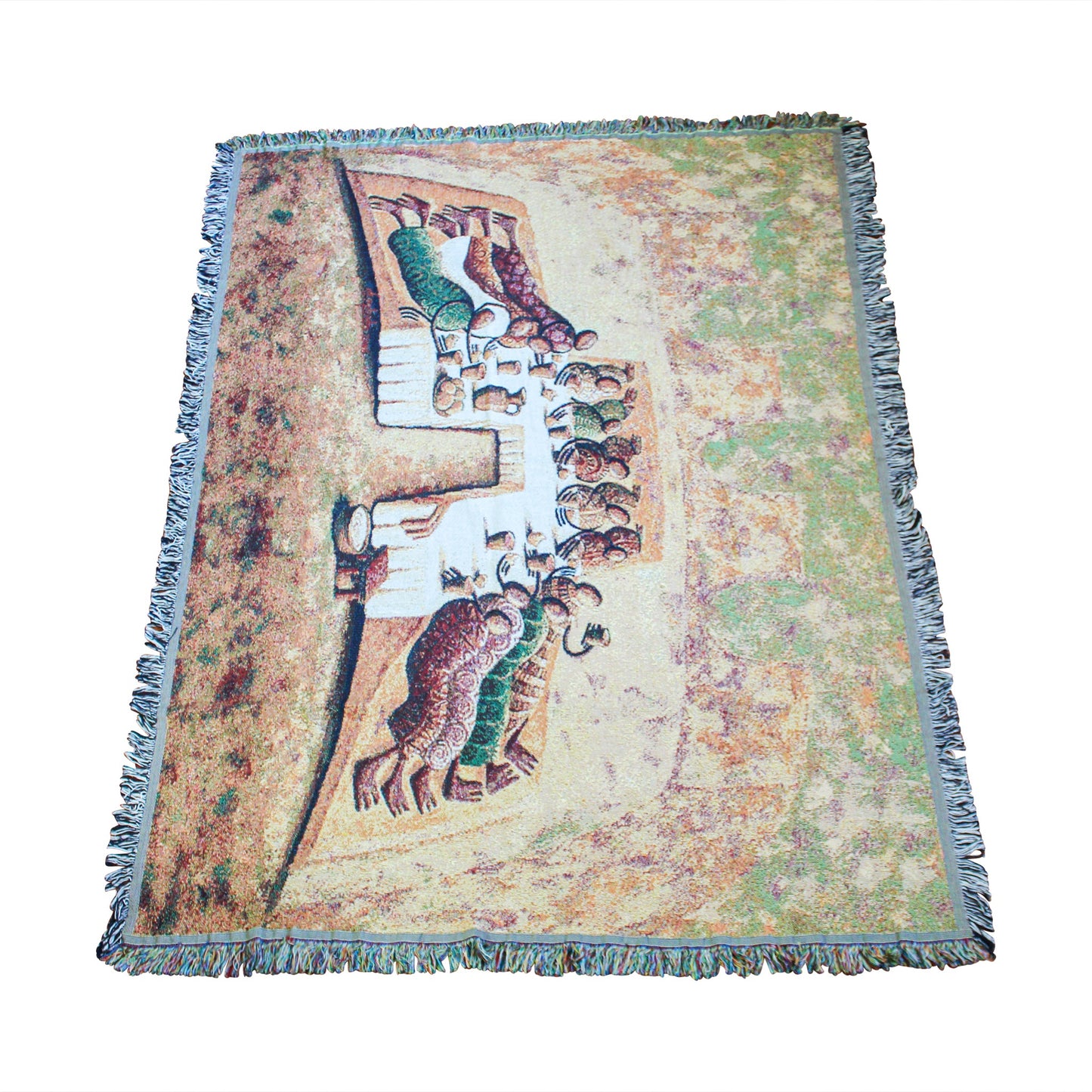 The Lord's Last Supper Throw Blanket