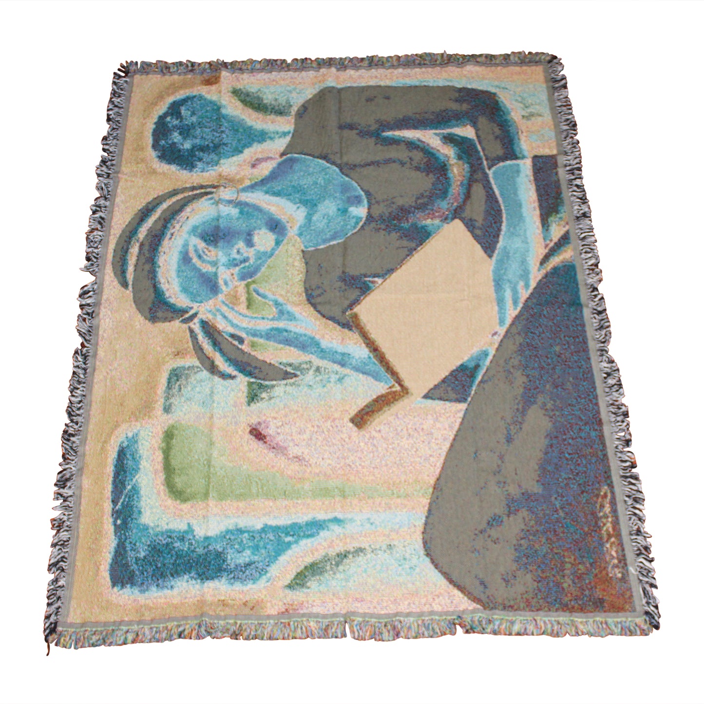 Deep In Thought Blanket Throw