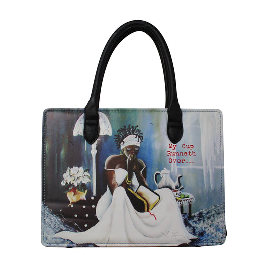 My Cup Runneth Over Purse Style Bible Bag