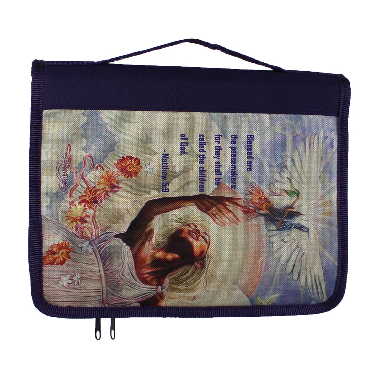 Angel Of Peace Bible Cover