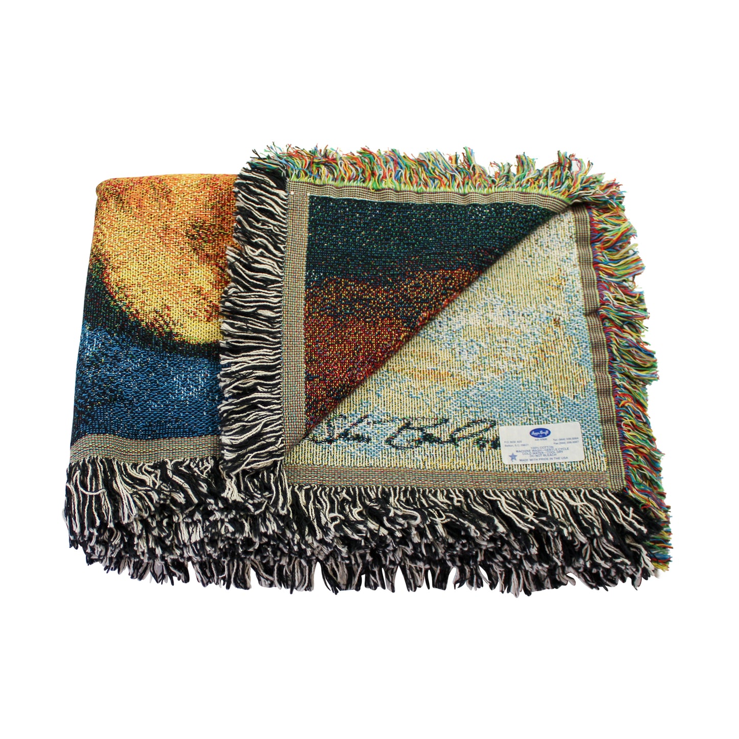 Deep In Thought Blanket Throw