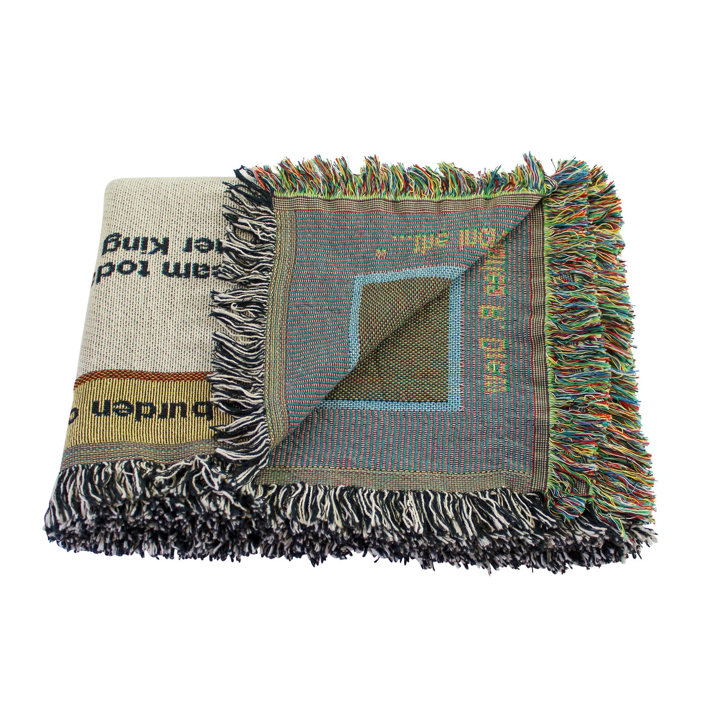 Black History Quotes Throw Blanket