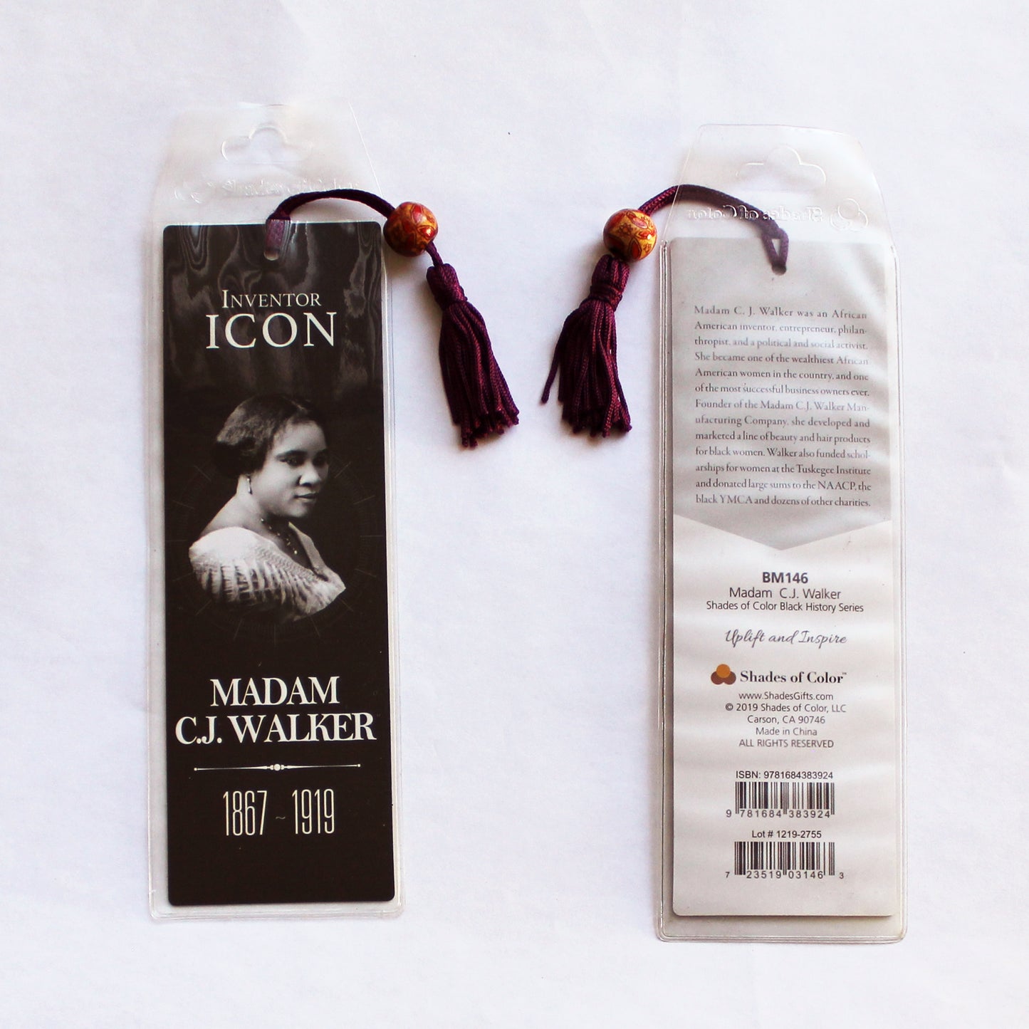 Madame C.J. Walker Bookmark