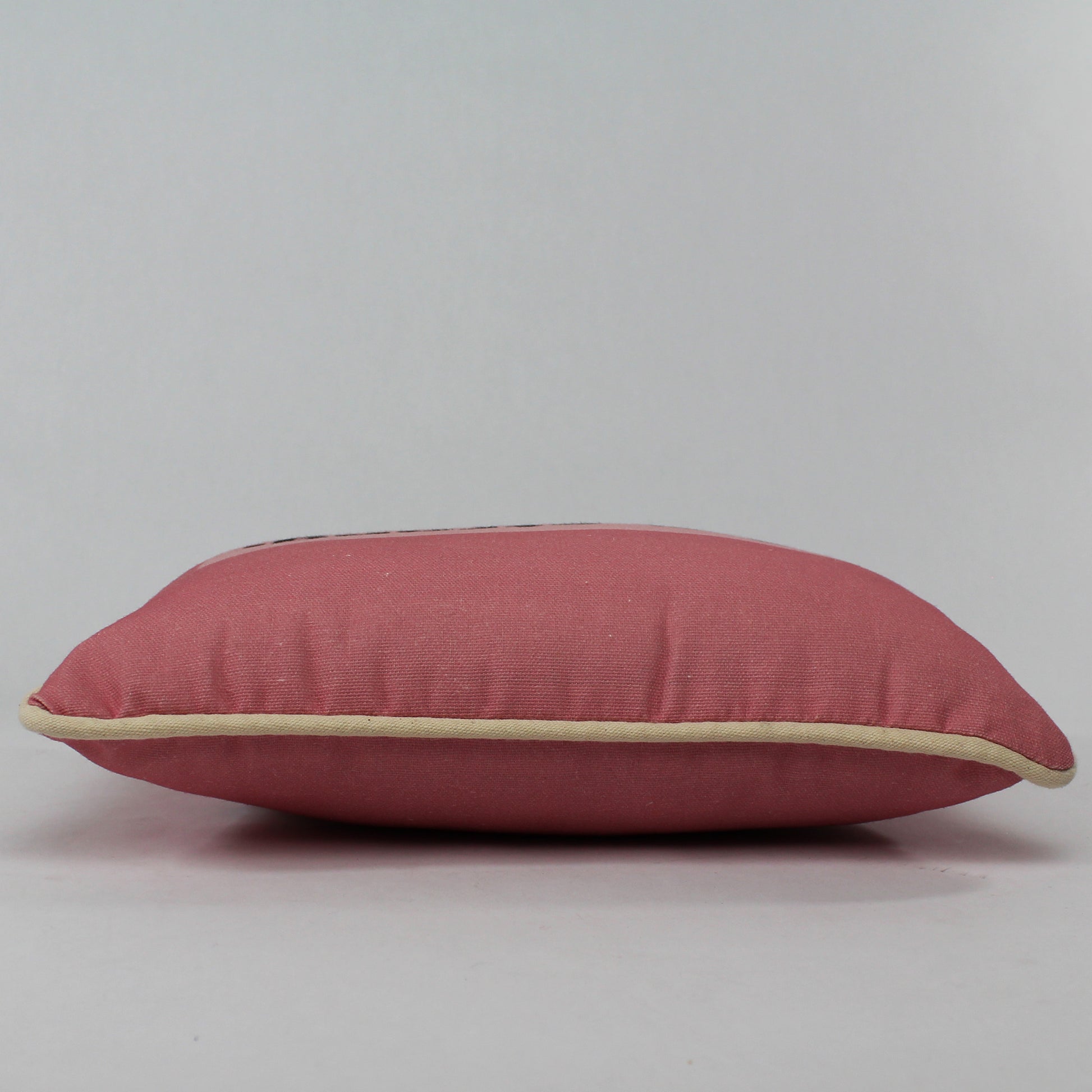 I Am Strong Pillow pink - sideview