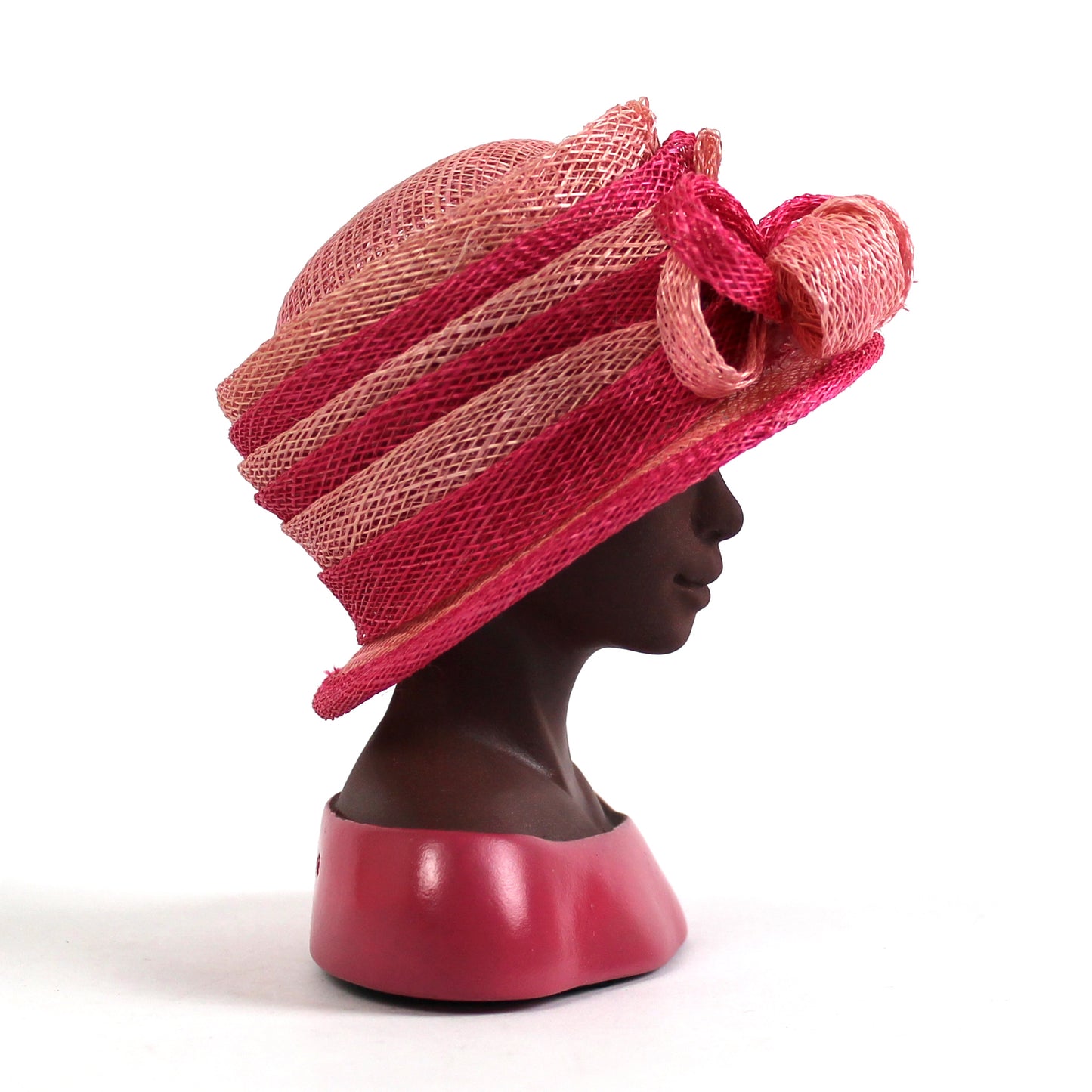 Harriet Rosebud Miniature Hat Bust