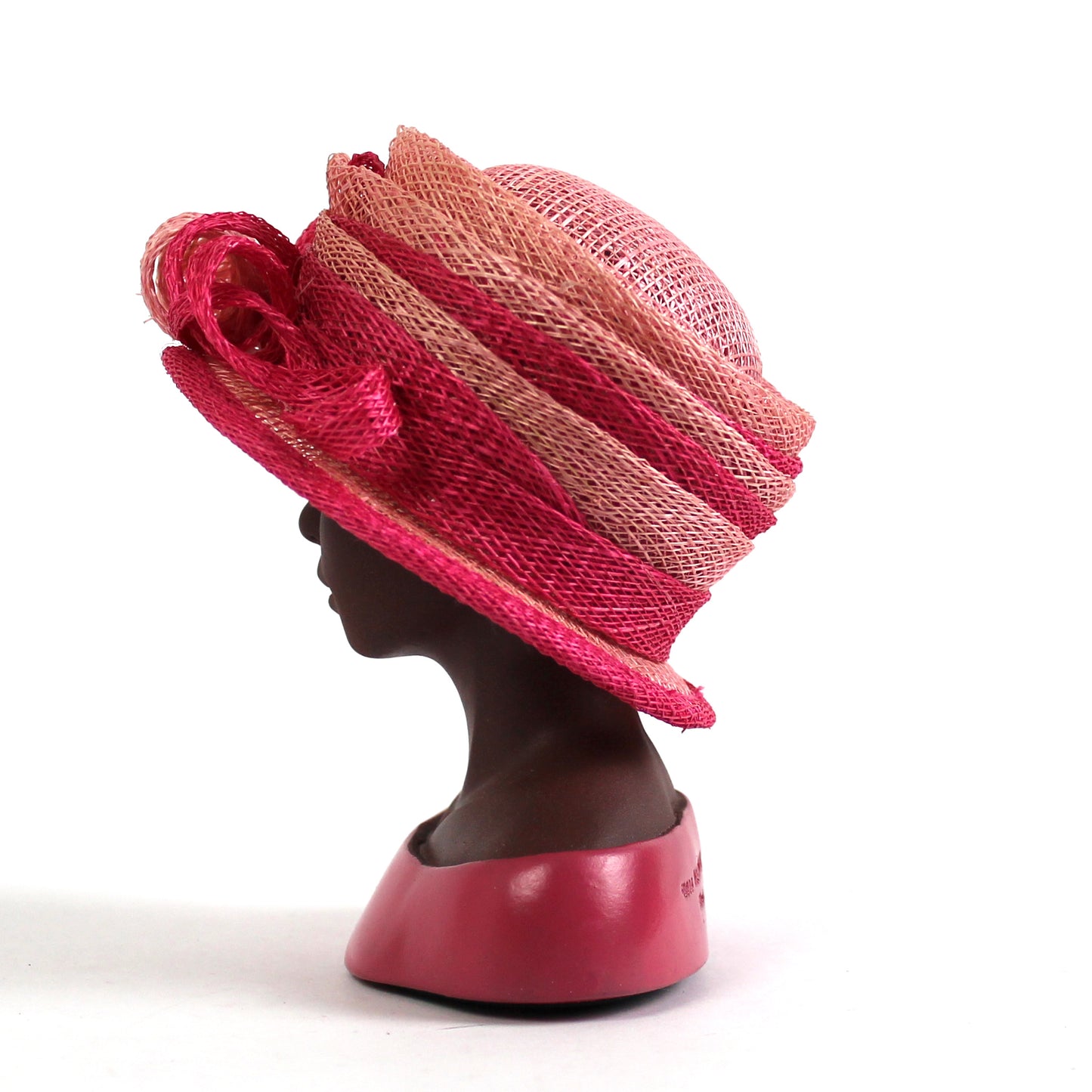 Harriet Rosebud Miniature Hat Bust