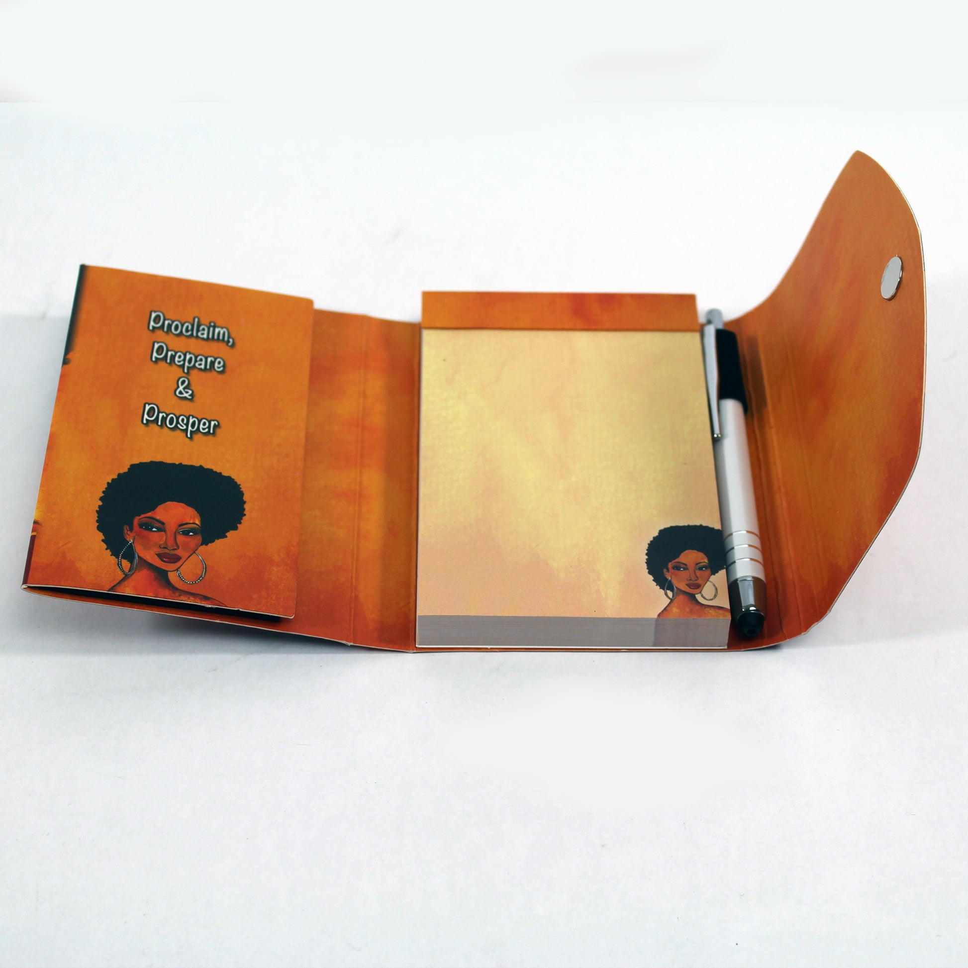 Proclaim, Prepare & Prosper Stylus Purse Pal open