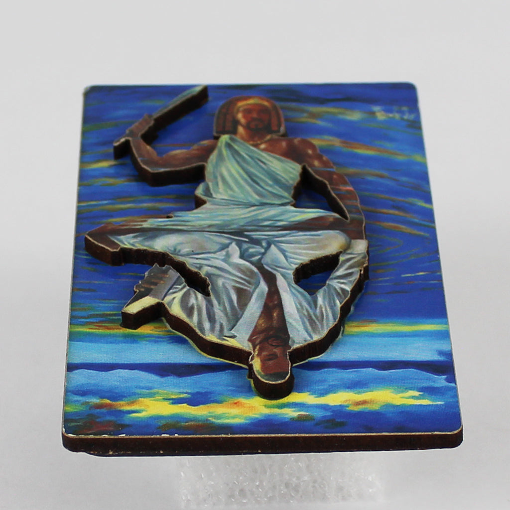 Reflections of a King 3D Die-Cut Magnet A.C. Smith top