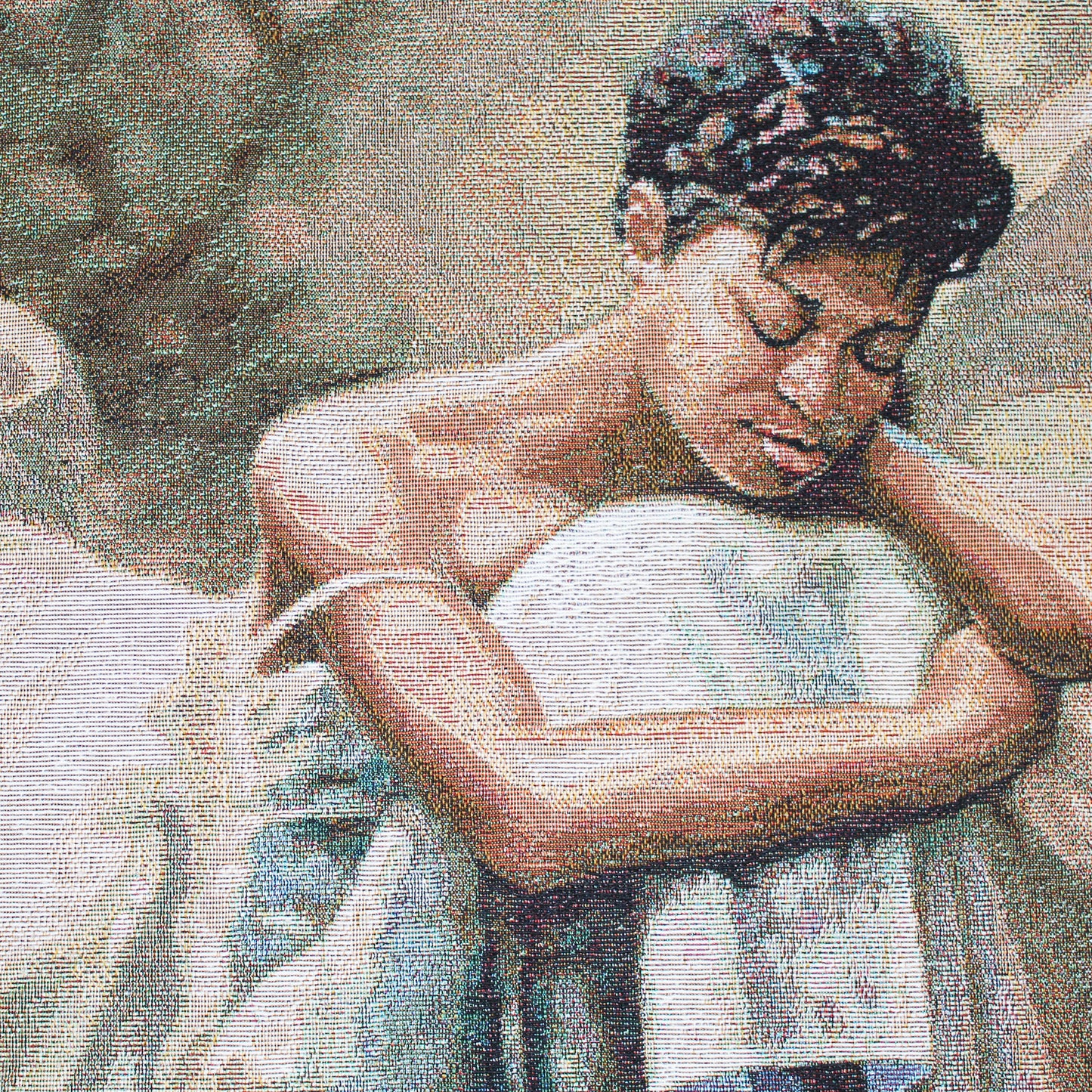 This Too Shall Pass Woven Tapestry Wall Hanging detail