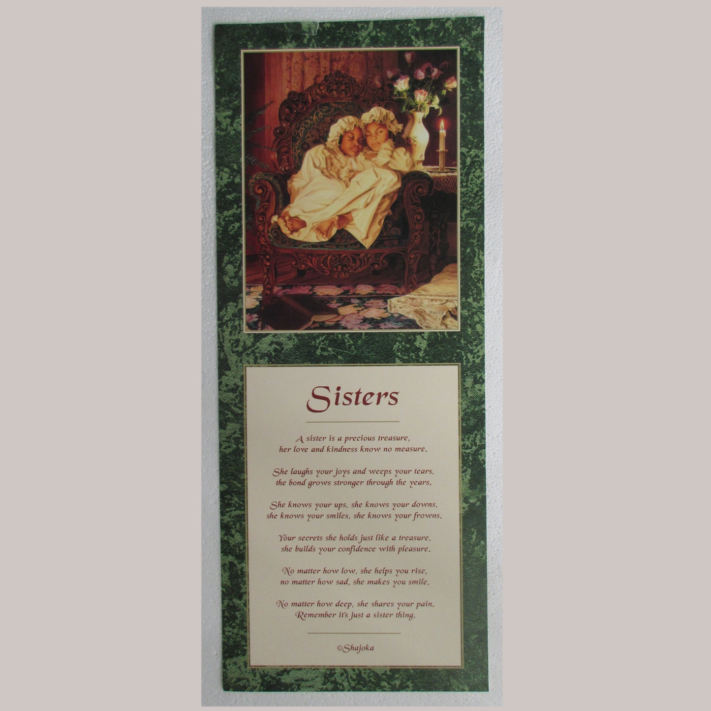 Sisters Unframed Art Print Byers and Shajoka
