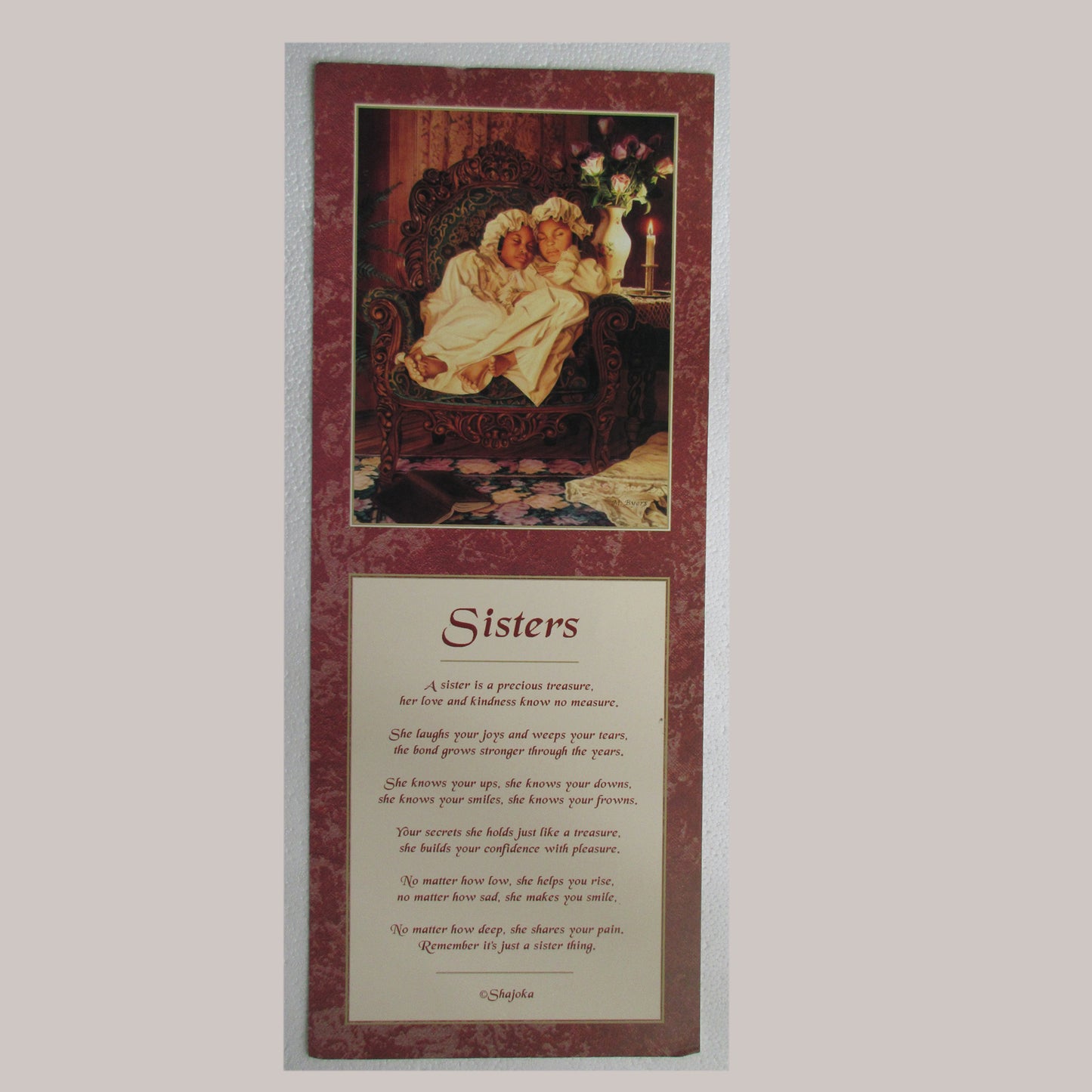 Sisters Unframed Art Print Byers and Shajoka