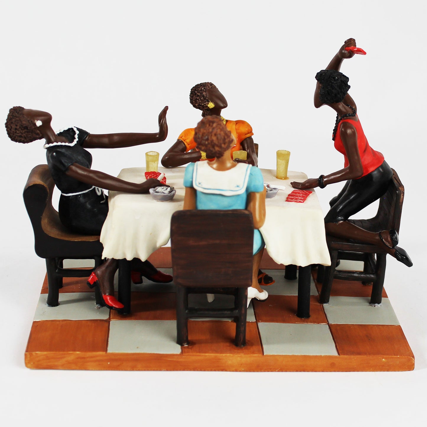 Six No Uptown figurine Annie Lee - rear