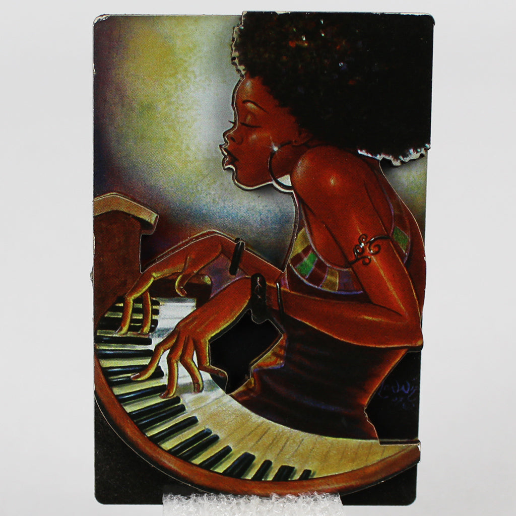 Soul Sista 3D Die-Cut Magnet