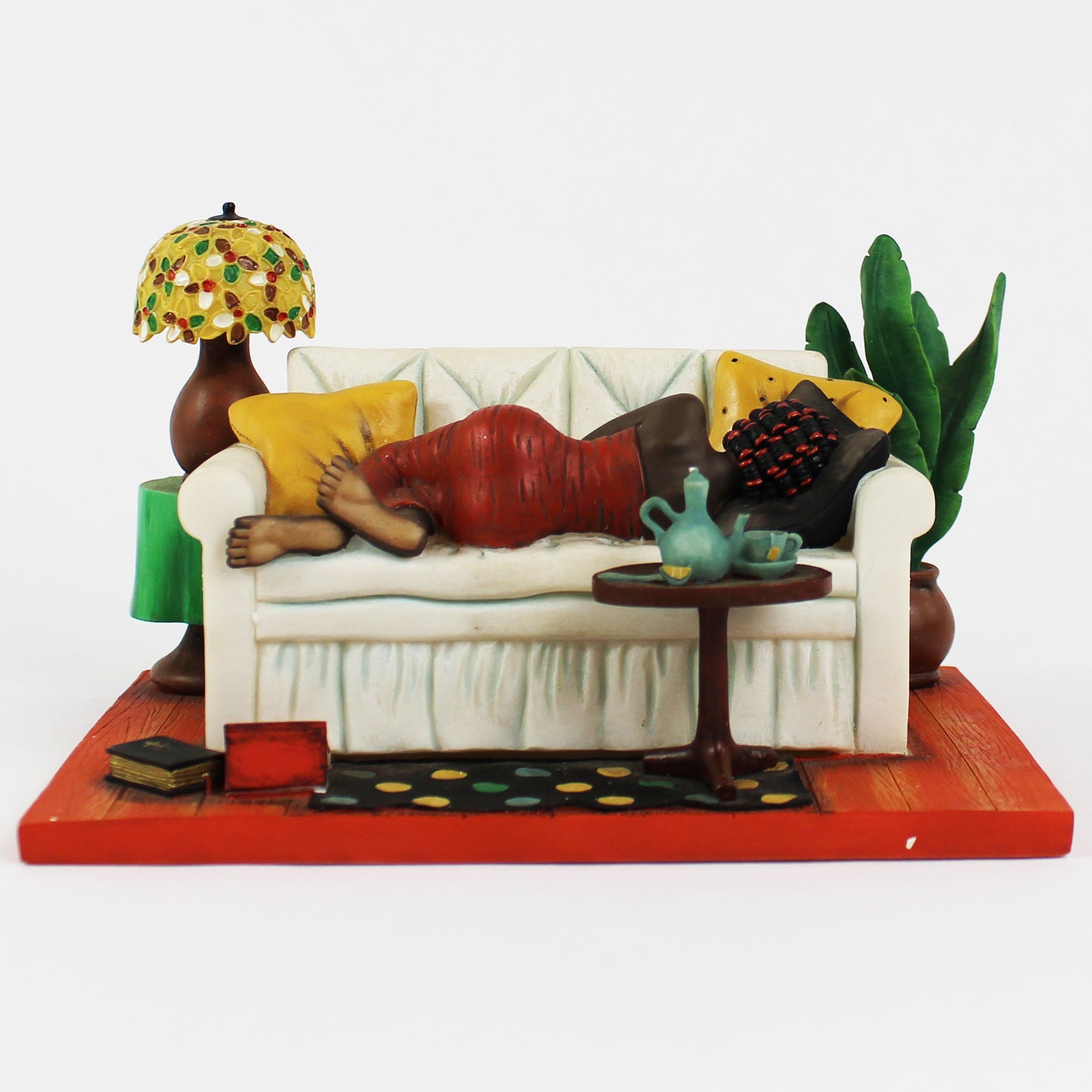 Steeping and Sleeping Figurine By Annie Lee front