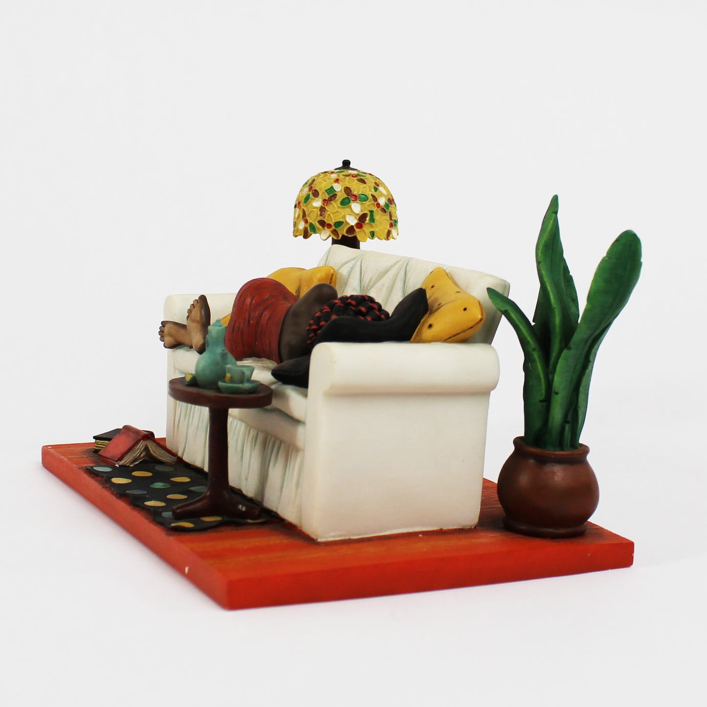 Steeping and Sleeping Figurine By Annie Lee side 2