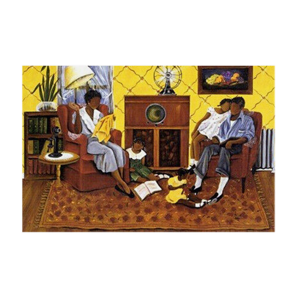 Sunday Evening Radio Annie Lee Art Print